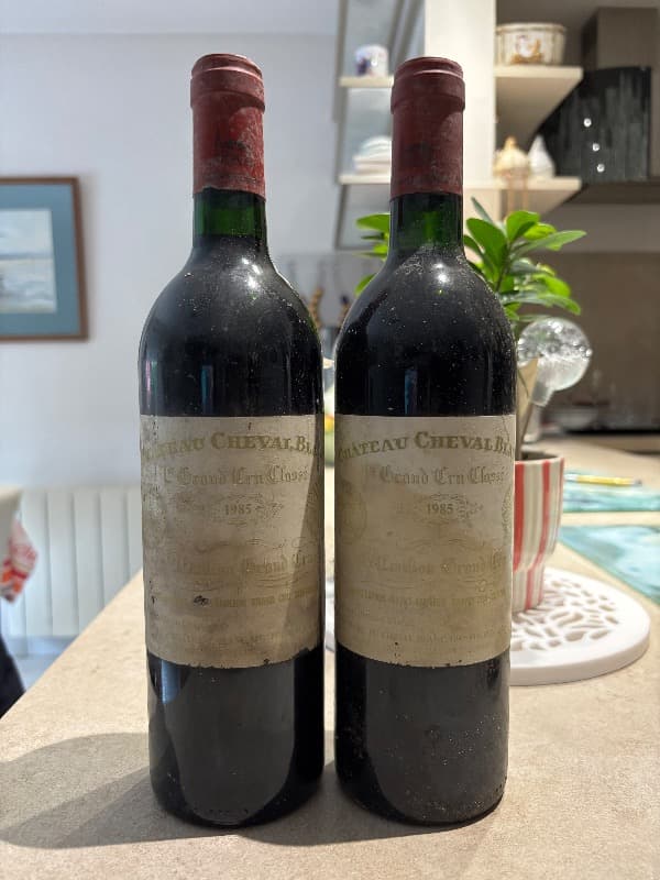 2 x Château Cheval Blanc, Saint-Émilion Grand Cru, 1985