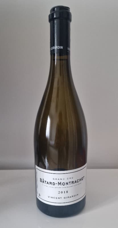 Bâtard-Montrachet, Grand Cru, Vincent Girardin, 2018