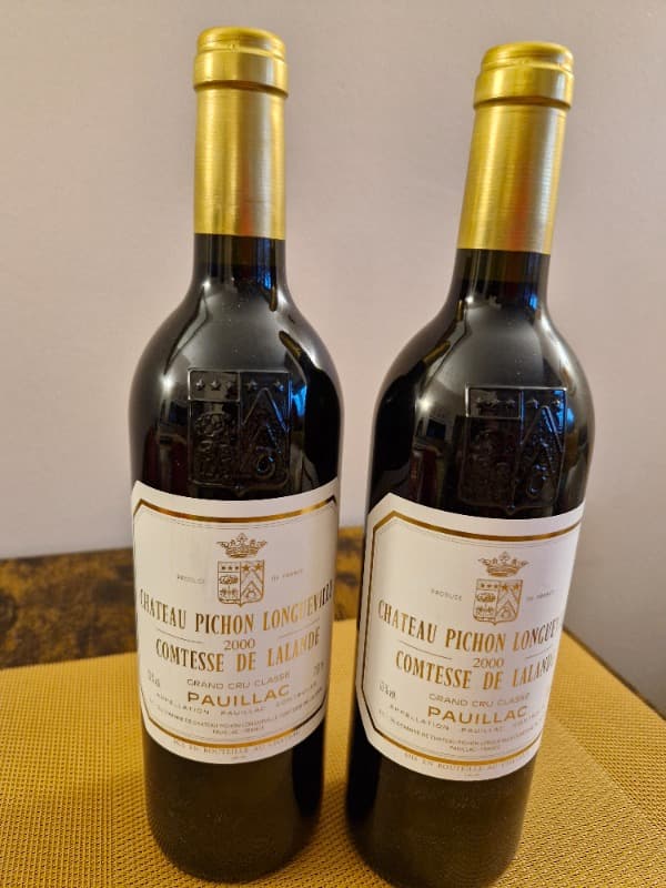 2 x Comtesse de Lalande, Château Pichon Longueville, Pauillac, 2000