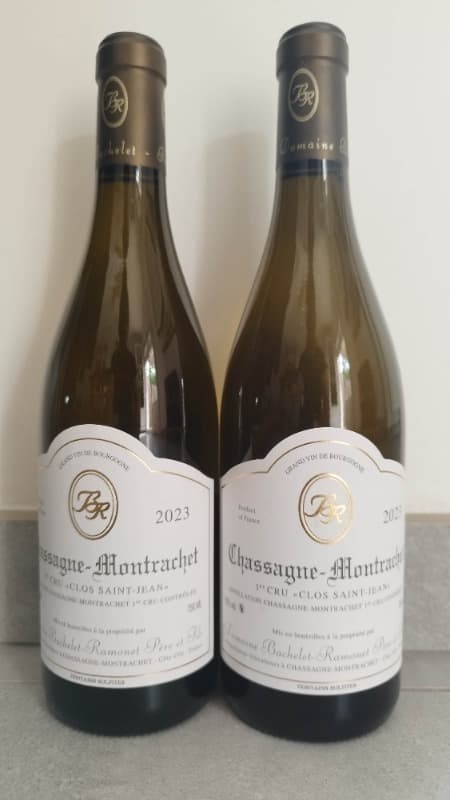 2 x Chassagne-Montrachet, 1er Cru Clos Saint Jean, Bachelet Ramonet, 2023