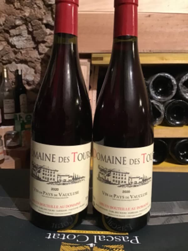 2 x Côtes-du-Rhône, Domaine des Tours, 2020