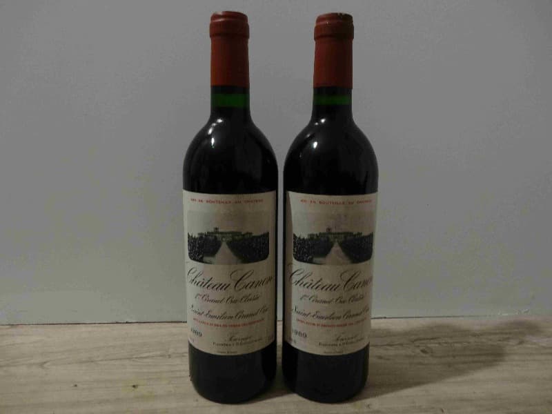 2 x Château Canon, Saint-Émilion, 1989