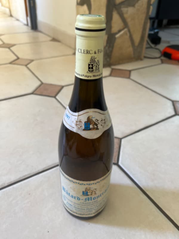Bâtard-Montrachet, Bâtard-Montrachet grand cru, Henri Clerc & Fils, 1997
