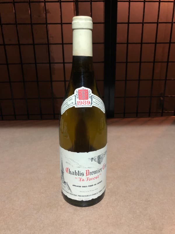 Chablis Premier Cru, 1-er cru - La Forest, Vincent Dauvissat, 1989