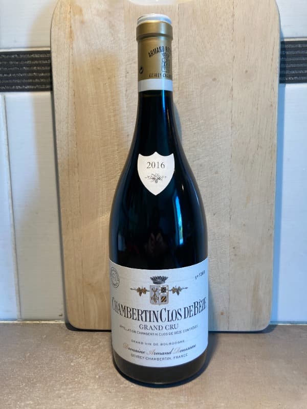 Chambertin, Grand cru - Clos de Bèze, Domaine Armand Rousseau, 2016