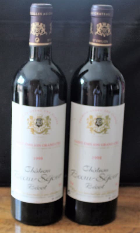 2 x Château Beau Séjour Becot, Saint-Émilion, 1988