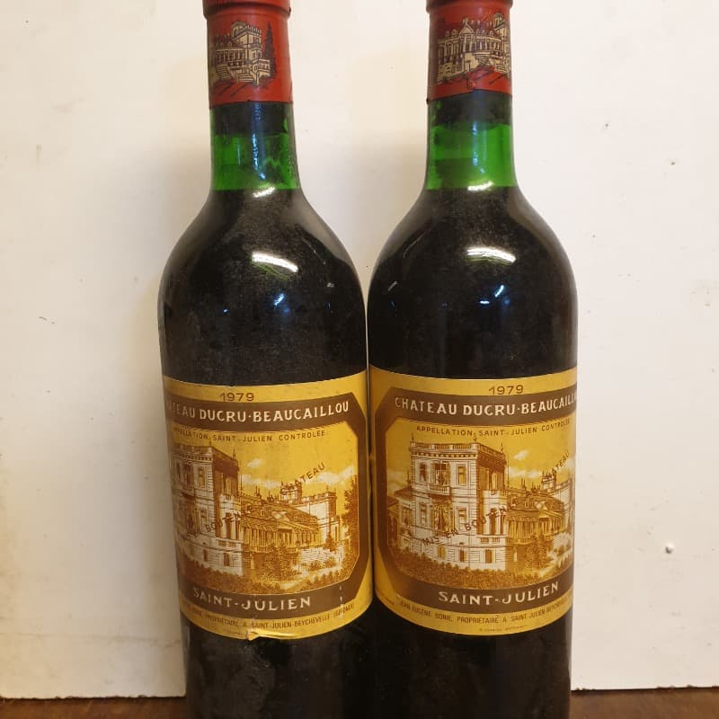 2 x château Ducru Beaucaillou, Saint-Julien, 1979