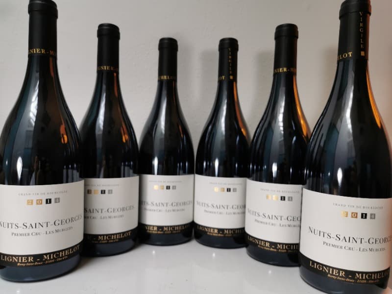 6 x Nuits-Saint-Georges, 1eCru - les Murgers, Lignier Michelot, 2014