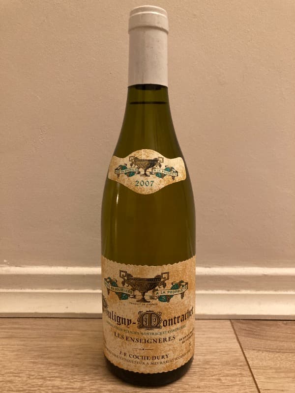 Puligny-Montrachet, Les Enseignères, J.F. Coche-Dury, 2007