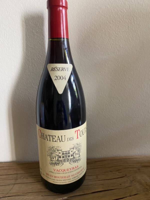 Vacqueyras, Château des Tours, 2004