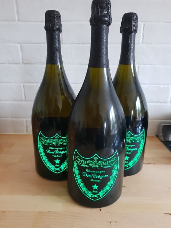 3 x Luminous Collection, Dom Pérignon, Champagne, 2009 (MAGNUM)