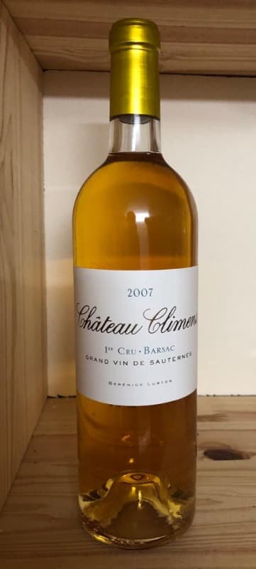 1er Cru Barsac, Château Climens, Sauternes, 2007