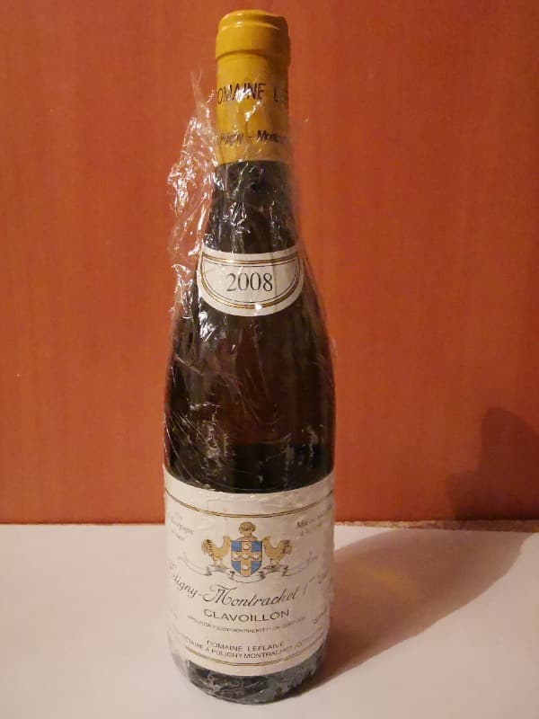 Puligny-Montrachet, 1e Cru - clavoillon, Leflaive, 2008