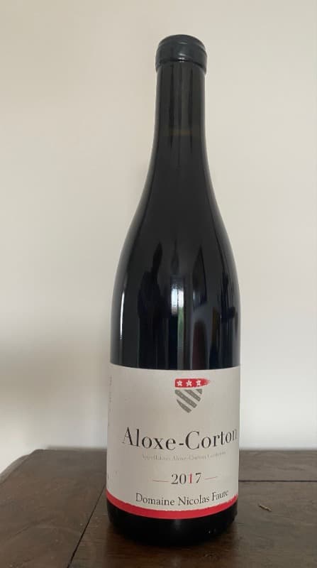 Aloxe-Corton, Nicolas Faure, 2017