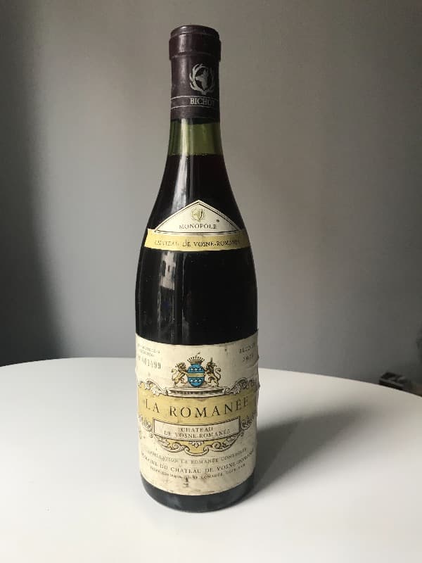 La Romanée, Comte Liger-Belair mis en bouteille par Albert Bichot, 1973