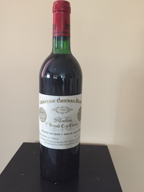 Saint emilion, Château Cheval Blanc, Saint-Émilion, 1980