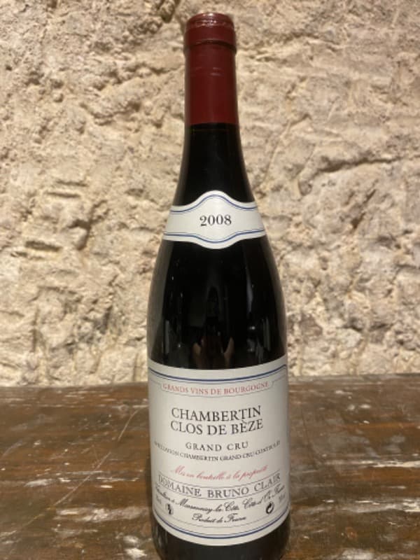 Chambertin-Clos de Bèze, Grand Cru, Domaine Bruno Clair, 2008