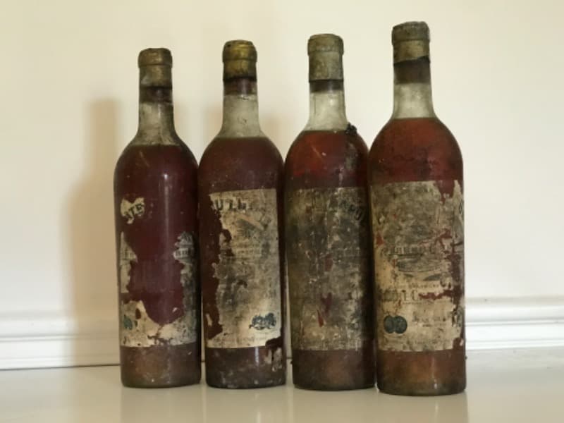 4 x Château Lafuë, Sainte-Croix-du-Mont, 1949