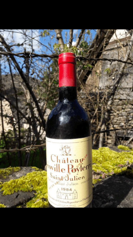 château Léoville Poyferré, Saint-Julien, 1984