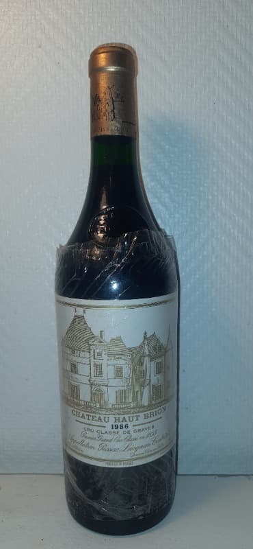 Château Haut brion, Pessac-Léognan, 1986