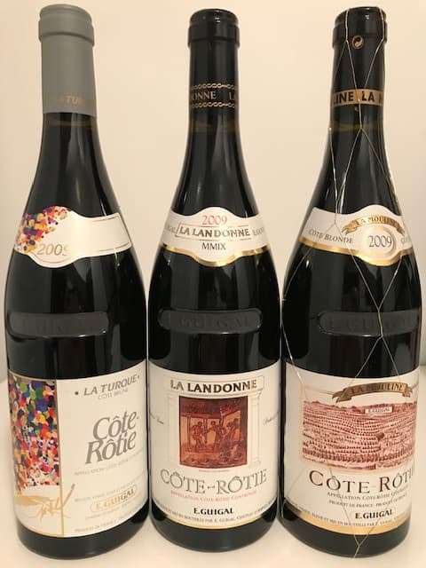 Côte-Rôtie, Trilogie Landonne/Mouline/Turque, E. Guigal, 2009