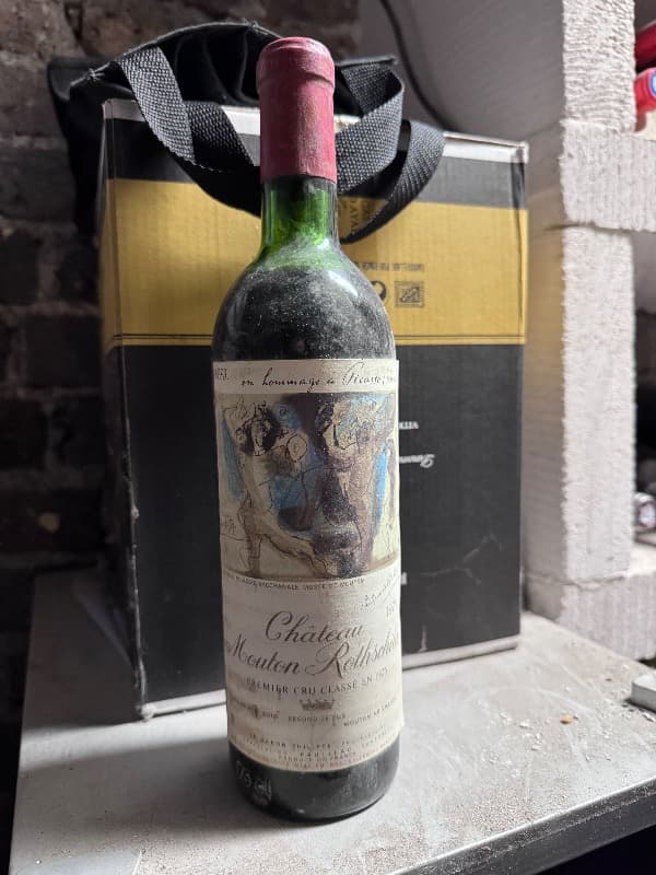 Château Mouton Rothschild, Pauillac, 1973