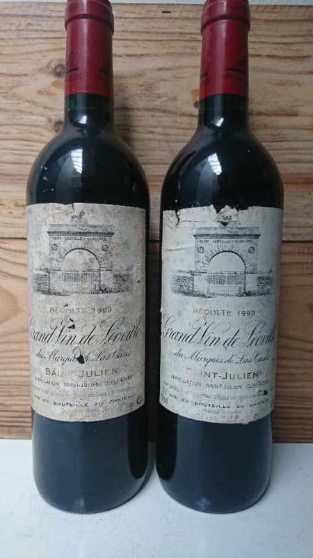 2 x Grand Vin de Léoville du Marquis de Las cases, Saint-Julien, 1999