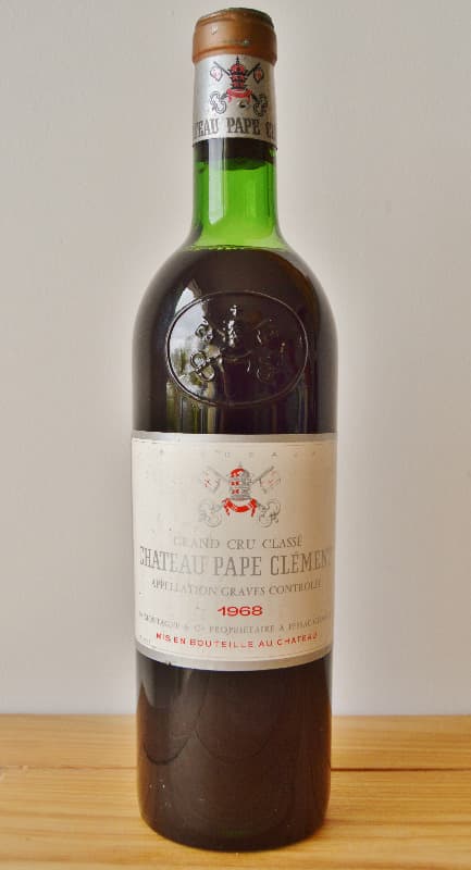 Château Pape Clément, Graves, 1968