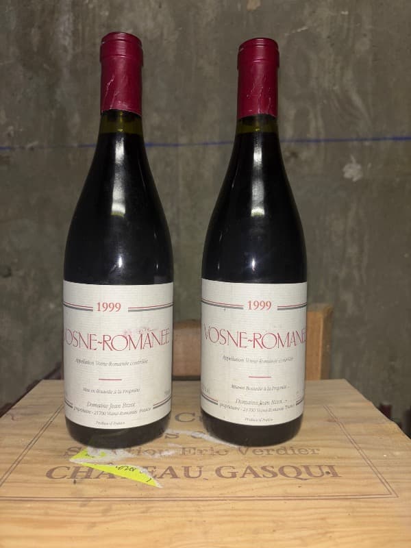 2 x Vosne-Romanée, Jean Bizot, 1999