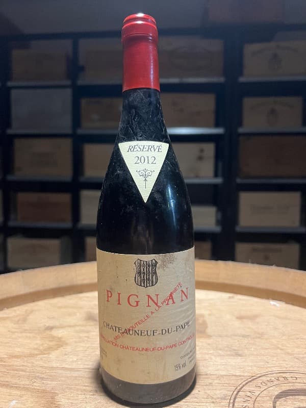 Châteauneuf-du-Pape, Pignan, 2012