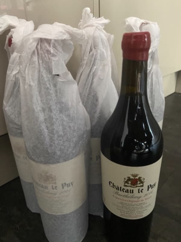 6 x Barthélemy, Château le Puy, Bordeaux, 2016