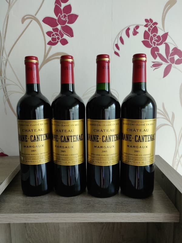 4 x Château Brane Cantenac, Margaux, 2005