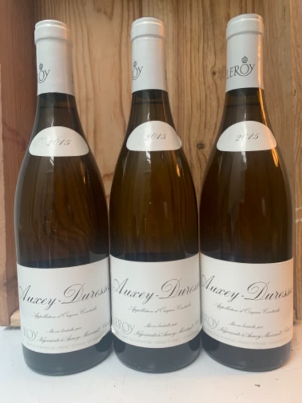 3 x Auxey-Duresses, Leroy, 2015