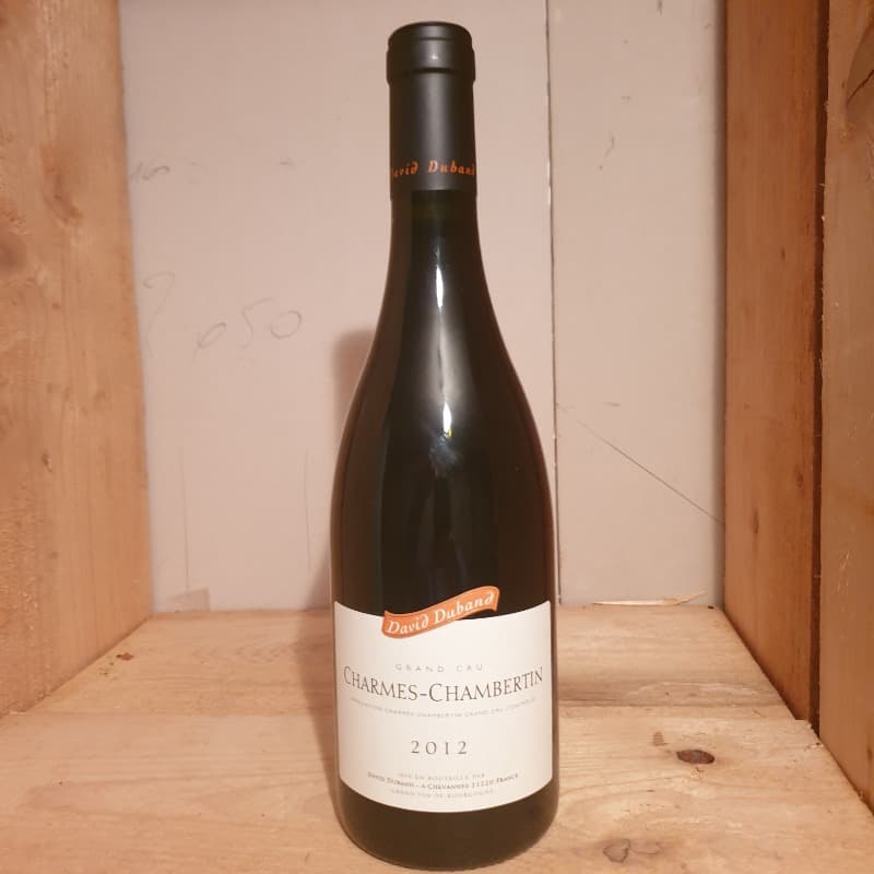 Charmes-Chambertin, David Duband, 2012