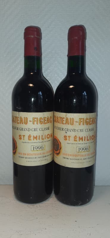 2 x Château Figeac, Saint-Émilion Grand Cru, 1996