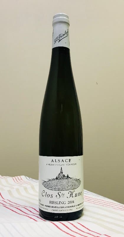 Clos St Hune, Trimbach, Alsace Riesling, 2004