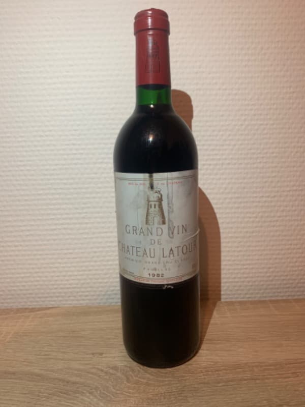 Grand Vin de Château Latour, Pauillac, 1982