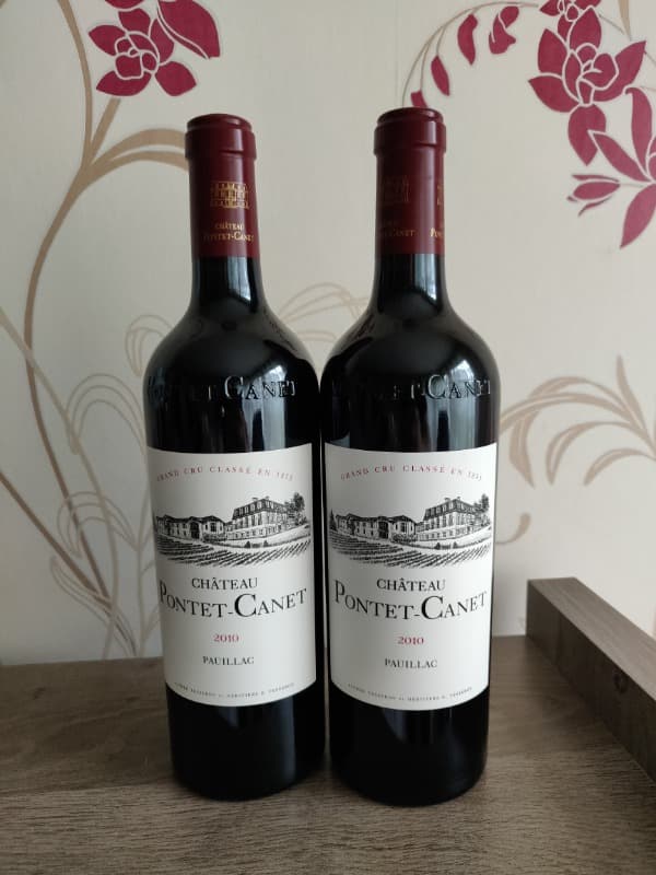 2 x Château Pontet Canet, Pauillac, 2010