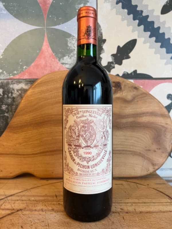 Château Pichon Longueville Baron, Pauillac, 1990