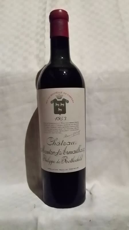Château Mouton d'Armailhacq, Pauillac, 1953