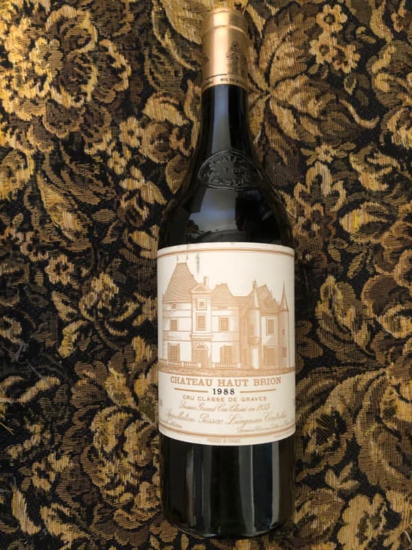 1er Grand cru classé de Graves, Château Haut Brion, Pessac-Léognan, 1988