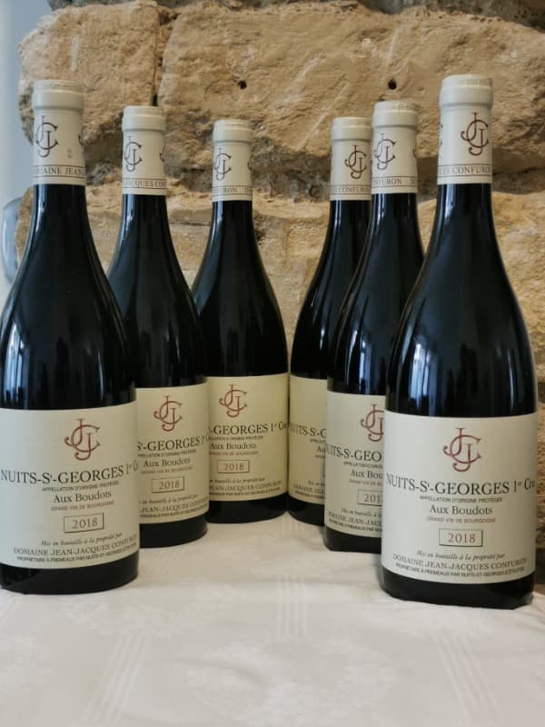 6 x Nuits-Saint-Georges, 1er Cru - Aux Boudots, Domaine J. J. Confuron, 2018