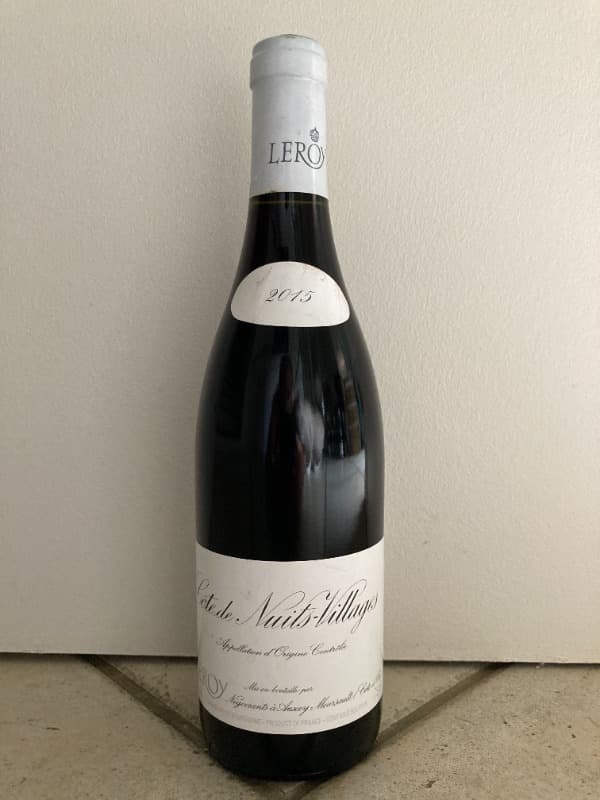 Côte de Nuits-Villages, Leroy, 2015