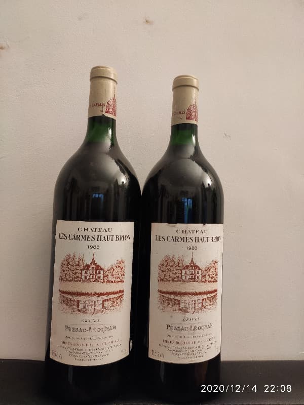 2 x Les Carmes Haut Brion, Pessac-Léognan, 1988 (Magnum)
