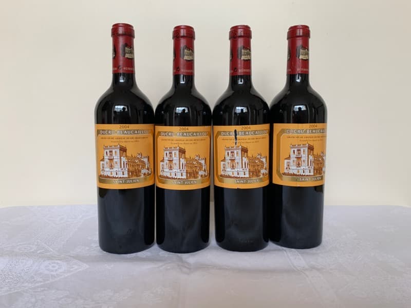 4 x Château Ducru Beaucaillou, Saint-Julien, 2004