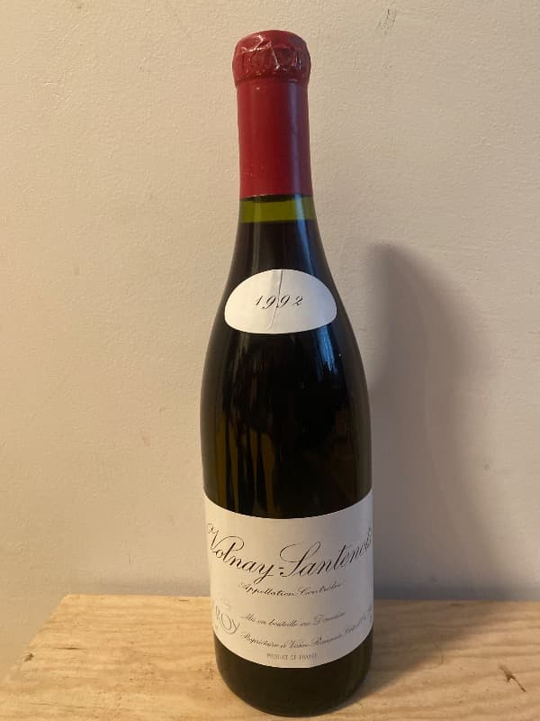 Volnay-Santenots, Domaine Leroy, 1992