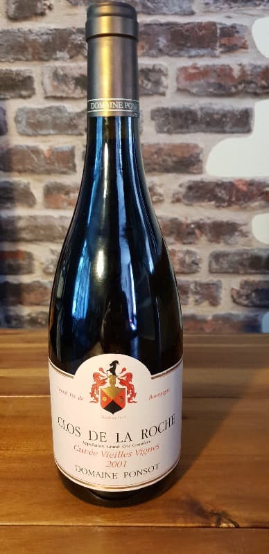 Clos-de-la-Roche, Cuvée Vieilles Vignes, Ponsot, 2001