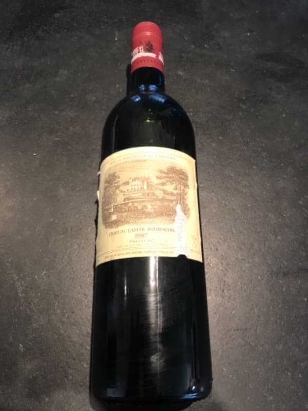 Grand cru classé, Château Lafite Rothschild, Pauillac, 1987