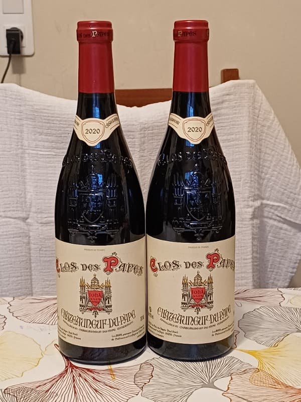 2 x Châteauneuf-du-Pape, Clos des Papes, Paul Avril, 2020