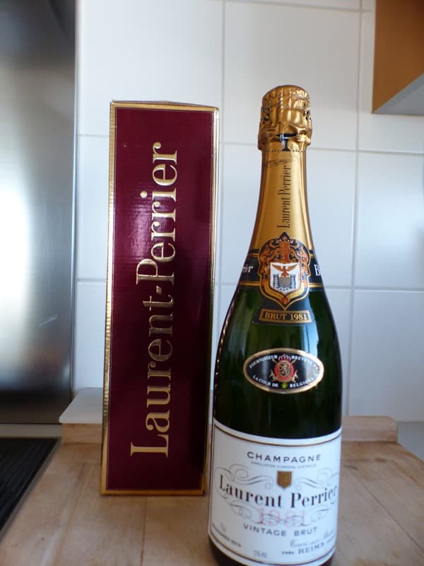 Brut Vintage, Laurent Perrier, Champagne, 1981